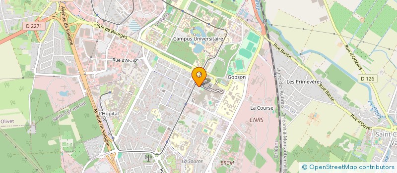 localisation de l'entreprise LY ASIE à ORLEANS