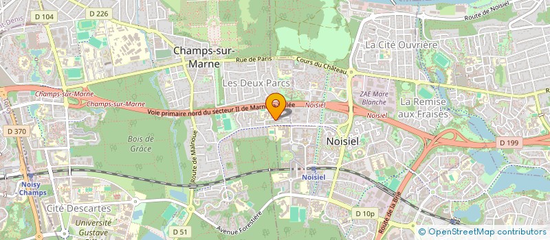 localisation de l'entreprise LY ASSOCIES  CHAMPS-SUR-MARNE