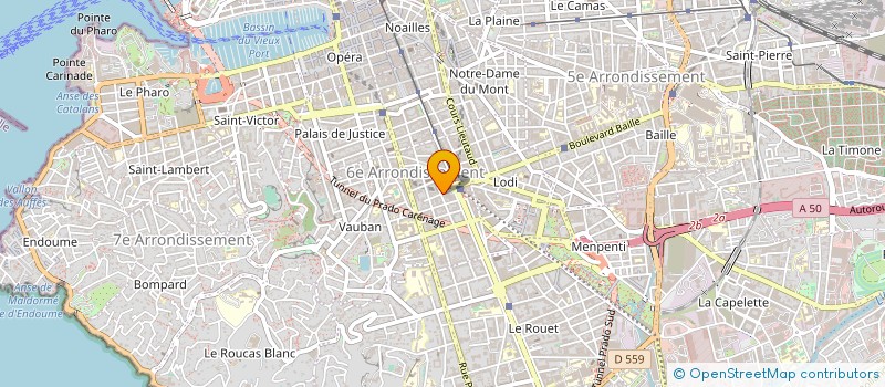 localisation de l'entreprise LY AUDITION à MARSEILLE