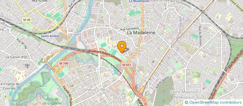 localisation de l'entreprise LY BOUTOU à LA MADELEINE