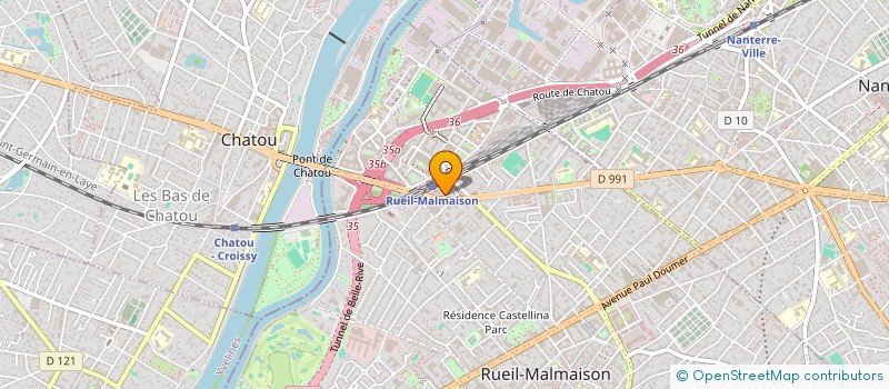 localisation de l'entreprise LY IMMO  EVRY-COURCOURONNES