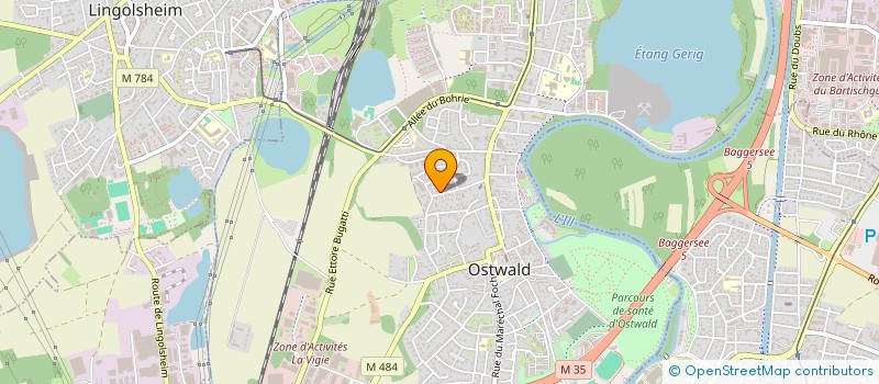 localisation de l'entreprise LY KIA SENG  OSTWALD