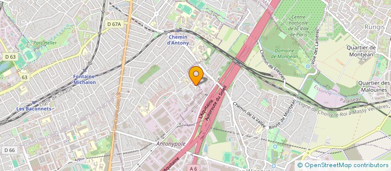 localisation de l'entreprise LY KY ANH à ANTONY