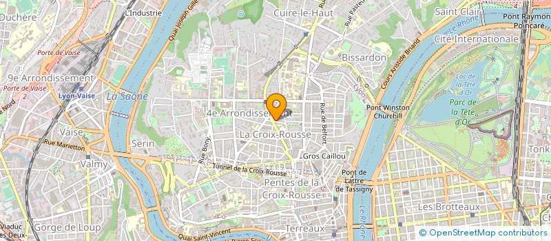 localisation de l'entreprise LY'ONDES ASSOCIATION DES ELECTROSENSIBLES DU RHONE à LYON