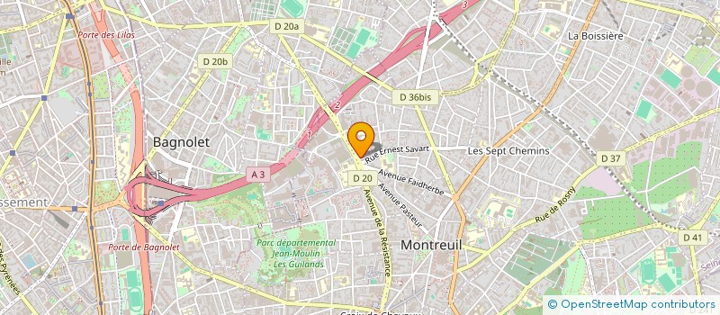 localisation de l'entreprise LY OR AU CARILLON à MONTREUIL