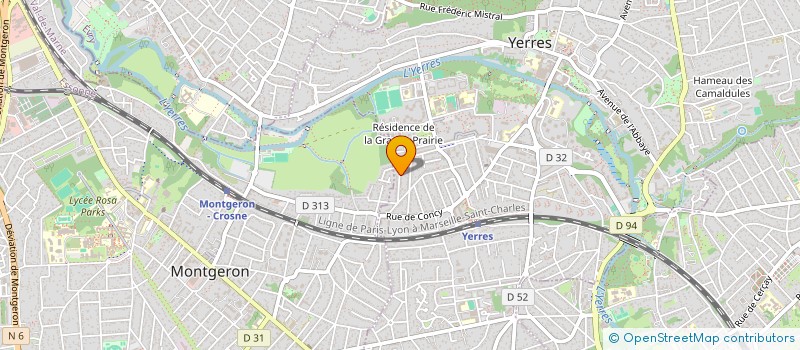 localisation de l'entreprise LY PATRIMOINE  YERRES