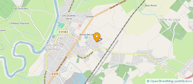 localisation de l'entreprise LY-PENEAU  POMPIGNAC