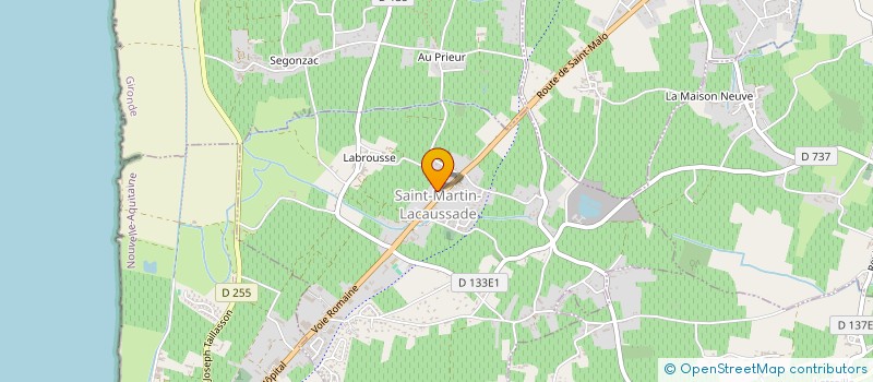 localisation de l'entreprise LY PLUS  BORDEAUX