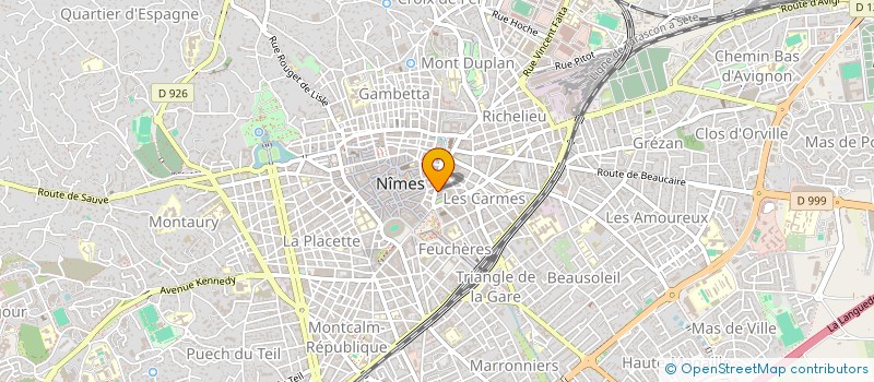 localisation de l'entreprise LY SUSHI  NIMES