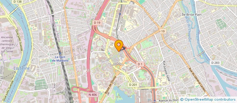 localisation de l'entreprise LY TRANSPORT  CRETEIL