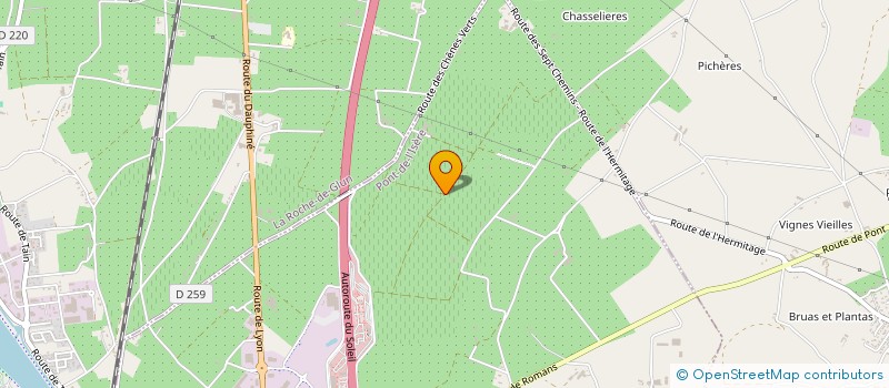 localisation de l'entreprise LYA  PONT-DE-L'ISERE