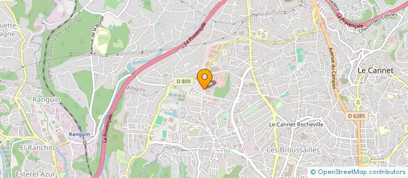 localisation de l'entreprise LYA à LE CANNET