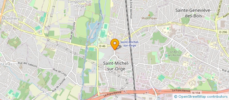 localisation de l'entreprise LYA FASHION à SAINT-MICHEL-SUR-ORGE