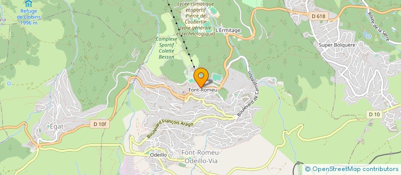 localisation de l'entreprise LYA GOURMAND à FONT-ROMEU-ODEILLO-VIA