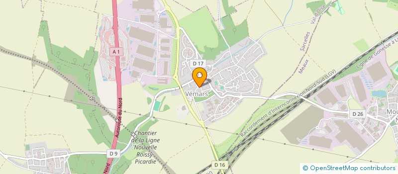 localisation de l'entreprise LYA POWERLIFT  FOSSES