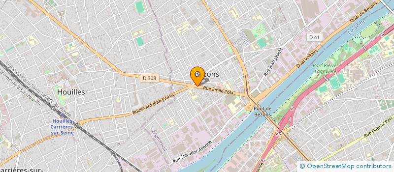 localisation de l'entreprise LYA SONNI à BEZONS
