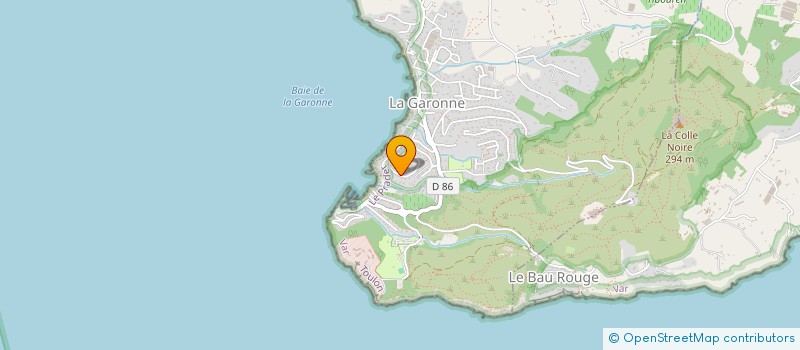 localisation de l'entreprise LYA83  LE PRADET