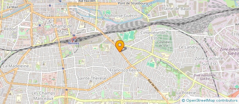 localisation de l'entreprise LYAEUS  RENNES