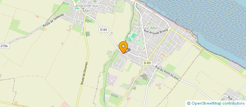 localisation de l'entreprise LYAL à LUC-SUR-MER