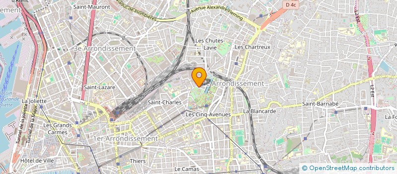 localisation de l'entreprise LYAM à MARSEILLE