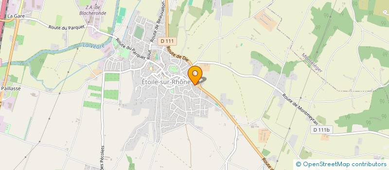 localisation de l'entreprise LYAM BARBER  GIVORS