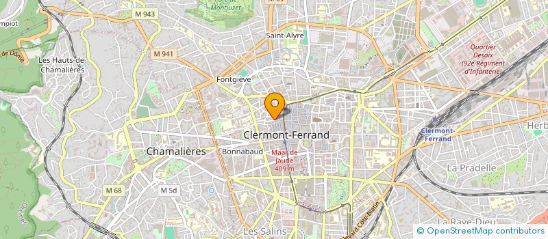 localisation de l'entreprise LYAM K  CLERMONT-FERRAND