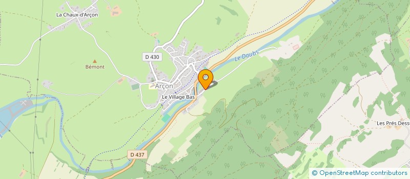 localisation de l'entreprise LYAMEO  ARCON