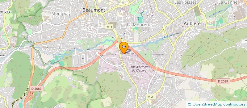 localisation de l'entreprise LYAMME à BEAUMONT