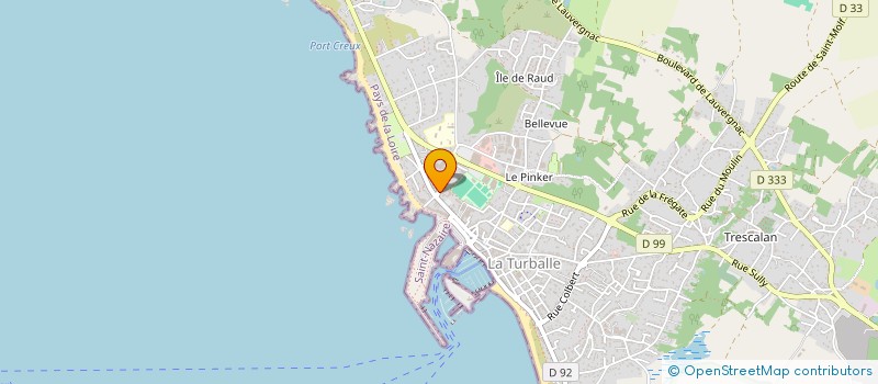 localisation de l'entreprise LYAMYLA  LA TURBALLE