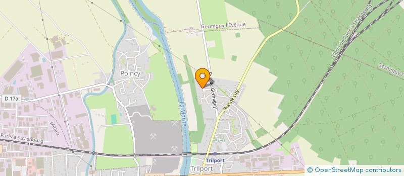 localisation de l'entreprise LYAN CONCEPT CULINAIRE  TRILPORT