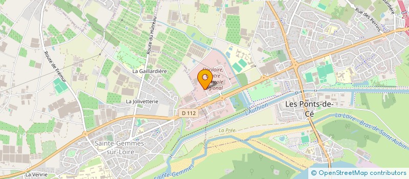 localisation de l'entreprise LYANA à LES PONTS-DE-CE