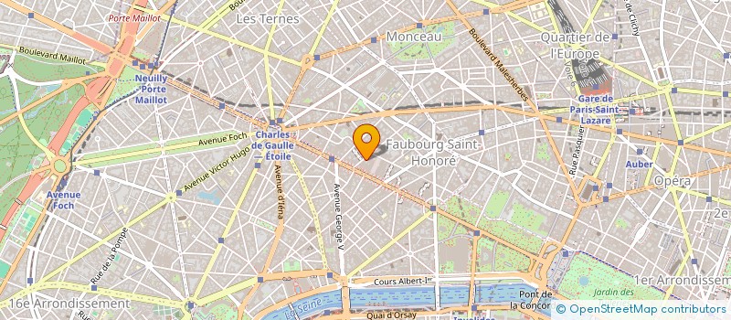 localisation de l'entreprise LYANA  PARIS