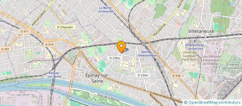 localisation de l'entreprise LYANEL CONCEPT à EPINAY-SUR-SEINE