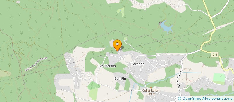 localisation de l'entreprise LYANMA  BAGNOLS-EN-FORET