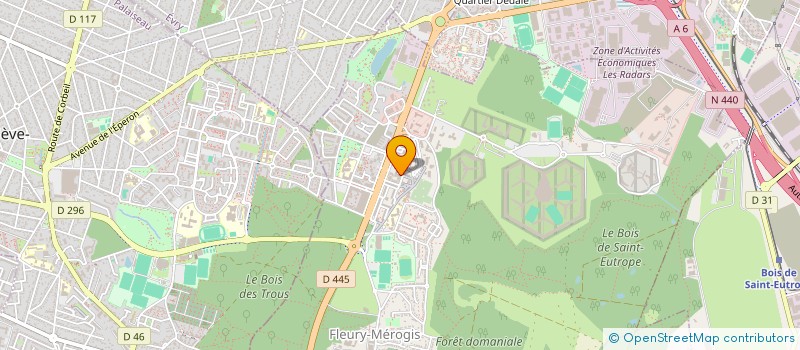 localisation de l'entreprise LYANNAJ'91  FLEURY-MEROGIS