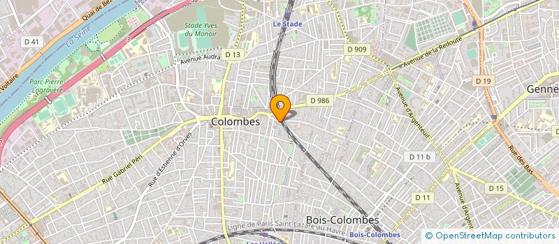 localisation de l'entreprise LYANNAJ KONTRE  COLOMBES