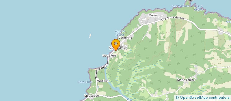 localisation de l'entreprise LYANNAJ' POU SENLWI  SAINT LOUIS