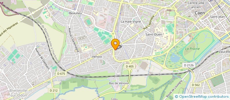 localisation de l'entreprise LYARDIS à CAEN