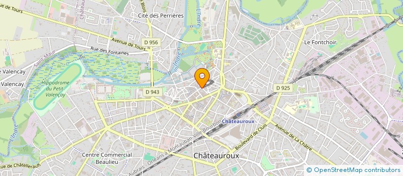 localisation de l'entreprise LYAS NAIMA à CHATEAUROUX