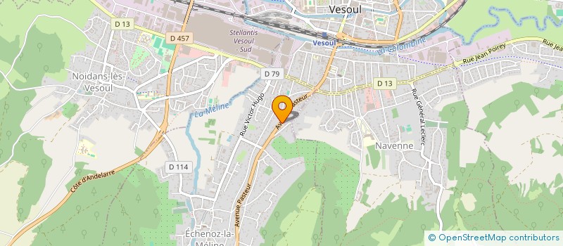 localisation de l'entreprise LYAUTEY FRANCIS à ECHENOZ-LA-MELINE