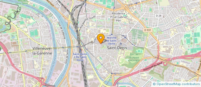 localisation de l'entreprise LYB à SAINT-DENIS