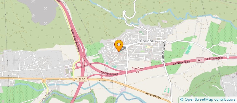 localisation de l'entreprise LYBRA  COUDOUX