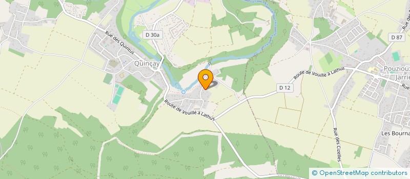 localisation de l'entreprise LYC  QUINCAY