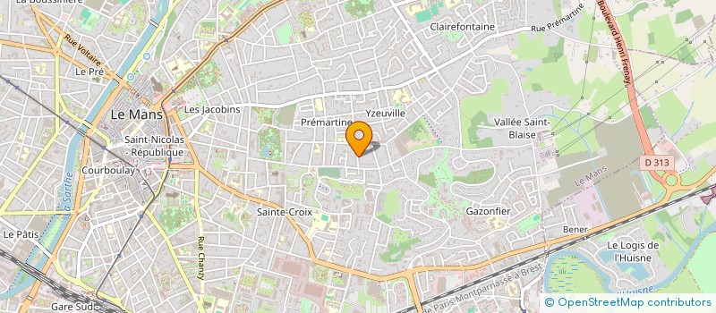 localisation de l'entreprise LYCE GROUPE SARL  LE MANS