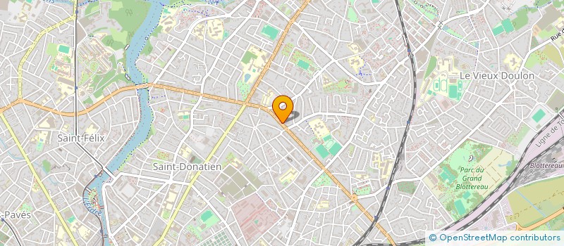 localisation de l'entreprise LYCE IMMO  NANTES