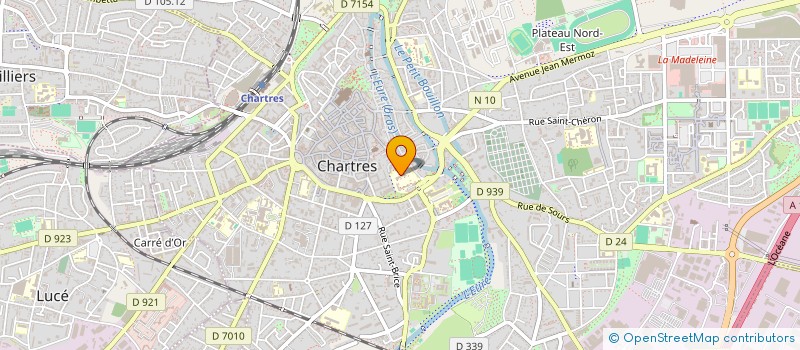 localisation de l'entreprise LYCEE CLASSIQUE ET MODERNE MARCEAU à CHARTRES
