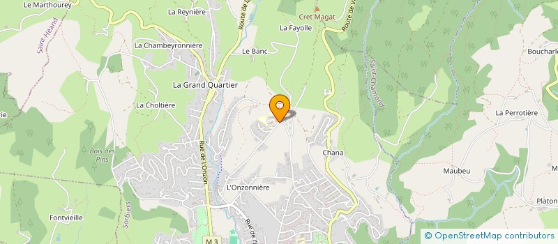 localisation de l'entreprise LYCEE D'ENSEIGNEMENT ADAPTE NELSON MANDELA à SORBIERS