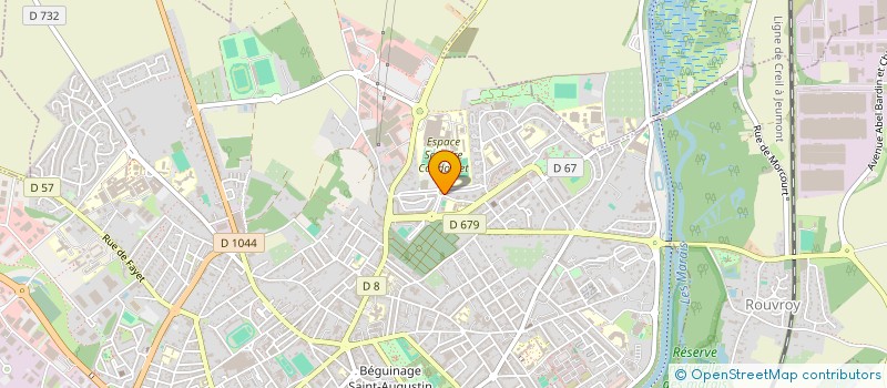 localisation de l'entreprise LYCEE D'ENSEIGNEMENT GENERAL ET TECHNOLOGIQUE CONDORCET à SAINT-QUENTIN