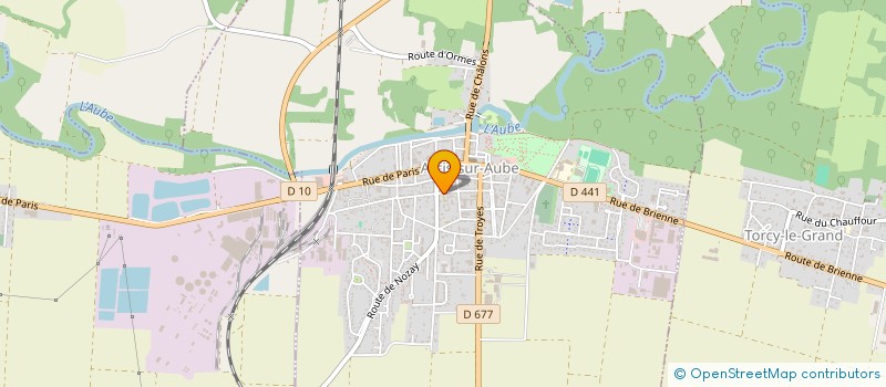 localisation de l'entreprise LYCEE DES CORDELIERS à ARCIS-SUR-AUBE