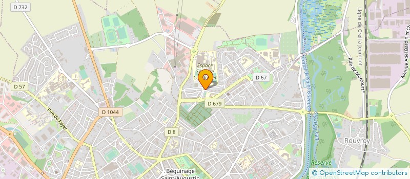 localisation de l'entreprise LYCEE DES METIERS CONDORCET à SAINT-QUENTIN